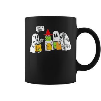 Ghosts I Got A Rock Halloween Coffee Mug | Mazezy