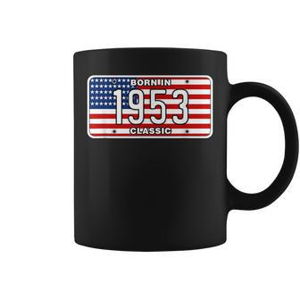 Gift For 67 Year Old Vintage Classic Car 1953 67Th Birthday Coffee Mug | Mazezy