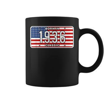Gift For 84 Year Old Vintage Classic Car 1936 84Th Birthday Coffee Mug | Mazezy