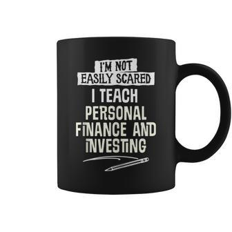 For Teacher Teach Personal Finance Coffee Mug | Mazezy