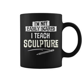 For Teacher Teach Sculpture Coffee Mug | Mazezy