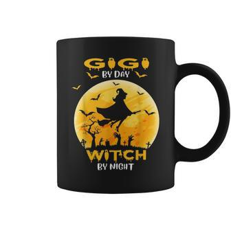 Gigi By Day Witch By Night Funny Gifts Halloween Costume Halloween Funny Gifts Coffee Mug | Mazezy