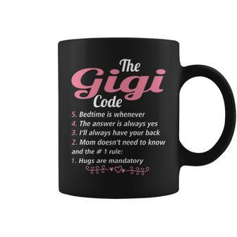 Gigi Grandma Gift The Gigi Code Coffee Mug - Seseable
