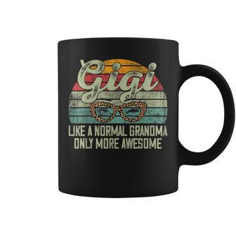Gigi Like A Normal Grandma Only More Awesome Women Grandma Gift For Women Coffee Mug - Thegiftio UK