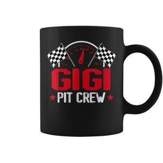 Gigi Pit Crew Race Car Birthday Party Racing Family Racing Funny Gifts Coffee Mug | Mazezy
