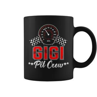 Gigi Racing Car Birthday Party Family Matching Pit Crew Racing Funny Gifts Coffee Mug | Mazezy