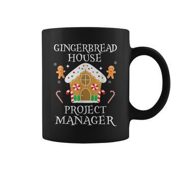 Gingerbread House Project Manager Decorating Baking Xmas Coffee Mug | Mazezy