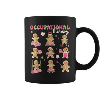 Gingerbread Occupational Therapy Ot Ota Therapist Christmas Coffee Mug - Thegiftio UK