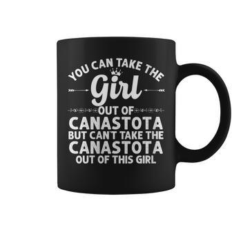 Girl Out Of Canastota Ny New York Home Roots Usa Coffee Mug | Mazezy