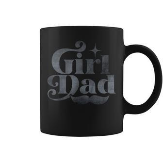 Girl Dad Men Proud Father Daughter Of Girls Fathers Day Coffee Mug - Seseable