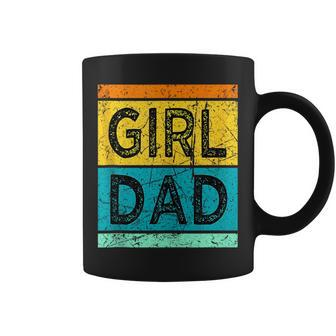 Girl Dad With Daughters Hashtag For Men Gift For Mens Funny Gifts For Dad Coffee Mug | Mazezy DE
