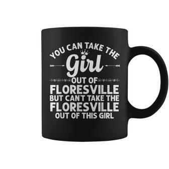 Girl Out Of Floresville Tx Texas Home Roots Usa Coffee Mug | Mazezy
