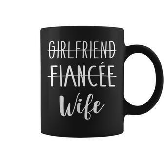 Girlfriend Fiancée Wife For Wedding And Honeymoon Coffee Mug - Seseable