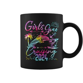 Girls Gone Cruising 2024 Girls Matching Cruise Tie Dye Coffee Mug | Mazezy