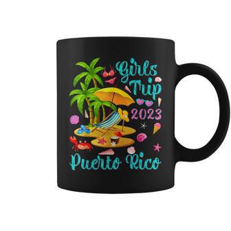 Girls Trip 2023 Beach Vacation Puerto Rico Beach Coffee Mug - Monsterry AU