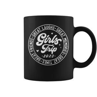 Girls Trip 2023 Great Friends Laughs Memories Times Summer Coffee Mug - Thegiftio UK