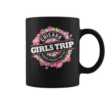 Girls Trip Chicago 2024 Vacation Weekend Birthday Coffee Mug - Seseable