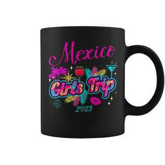 Girls Trip Mexico 2023 Women Weekend Birthday Party Squad Coffee Mug | Mazezy