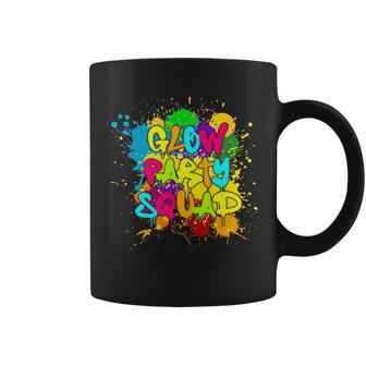 Glow Party Squad Splatter 80S Group Party Team 80S Vintage Designs Funny Gifts Coffee Mug | Mazezy