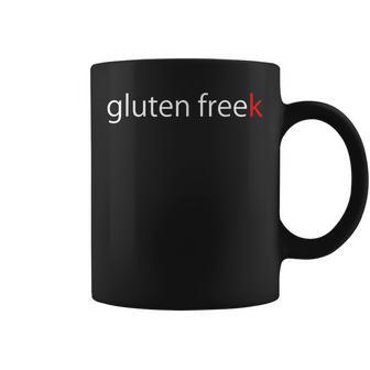 Gluten Freek Funny Gift For Celiac Intolerant Geek Geek Funny Gifts Coffee Mug | Mazezy