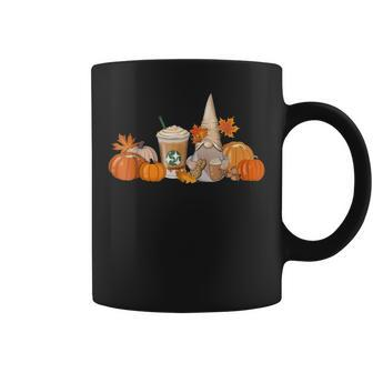 Gnome Coffee Latte Pumpkin Fall Autumn Thanksgiving Coffee Mug - Seseable