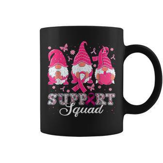Gnome Support Squad Breast Cancer Awareness Gnomies Coffee Mug | Mazezy