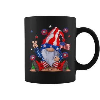Gnomes 4Th Of July 2023 Patriotic Gnome Funny American Flag Coffee Mug | Mazezy