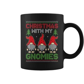 Gnomies Ugly Christmas Sweater Christmas Gnome Coffee Mug - Monsterry DE
