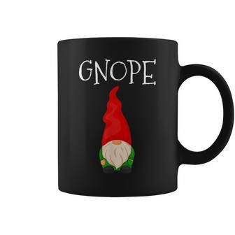 Gnope Swedish Tomte Gnomes Christmas Nope Scandinavian Coffee Mug - Monsterry DE