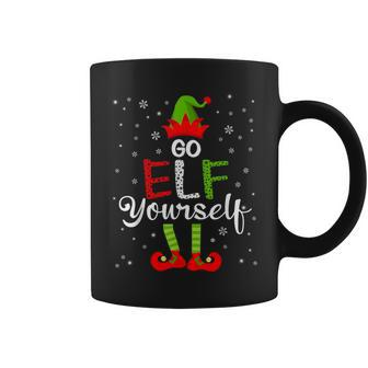 Go Elf Yourself Christmas Elf Matching Family Group Pajama Coffee Mug - Thegiftio UK