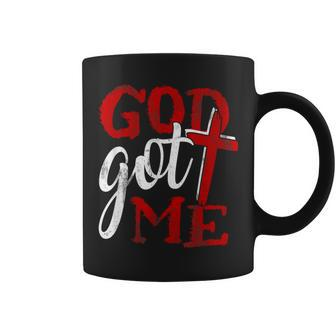 God Christian Faithcross Got Me Religion Quote Inspriration Coffee Mug - Monsterry