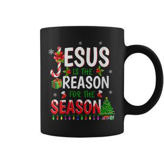 God Jesus Christ Is Reason For The Christmas Season Coffee Mug | Mazezy
