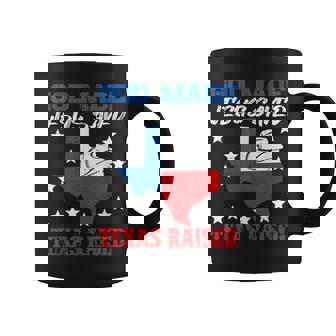 God Made Jesus Saved Texas Raised - Texas Pride Flag Map Coffee Mug | Mazezy
