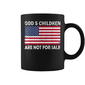 Gods Children Are Not For Sale Embracing Sound Of Freedom Freedom Funny Gifts Coffee Mug | Mazezy DE