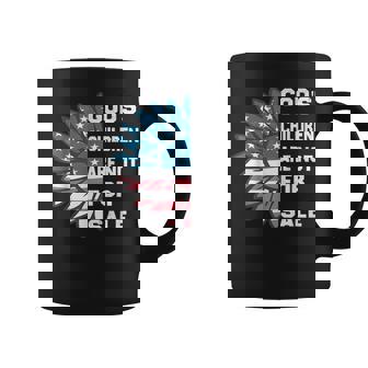 Gods Children Are Not For Sale Funny Coffee Mug | Mazezy