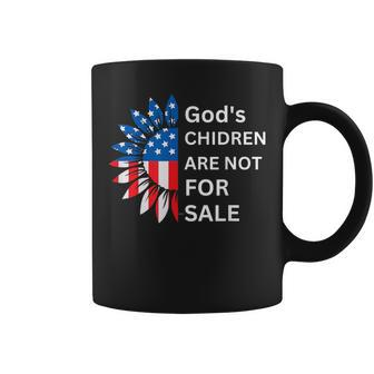 Gods Children Are Not For Sale Religion Coffee Mug | Mazezy