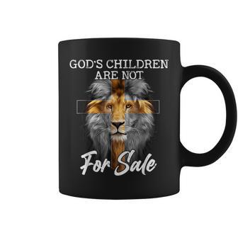God's Children Are Not For Sale Quote God's Children Coffee Mug - Seseable