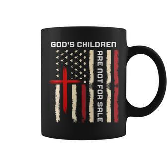 Gods Children Are Not For Sale Vintage Gods Children Quote Coffee Mug - Seseable
