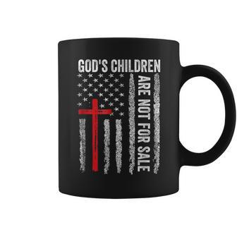 Gods Children Are Not For Sale Vintage Gods Children Quote Coffee Mug | Mazezy