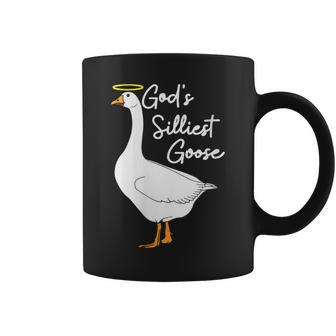 Gods Silliest Goose Christian Goose Lover Coffee Mug | Mazezy