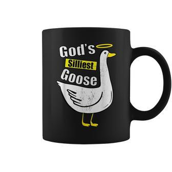 Gods Silliest Goose Duck Lover Coffee Mug | Mazezy
