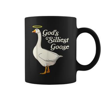 Gods Silliest Goose Gods Silliest Goose Duck Funny Coffee Mug | Mazezy