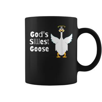 Gods Silliest Goose Silly Disguise Coffee Mug | Mazezy