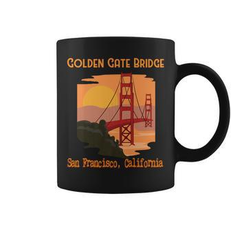 Golden Gate Bridge San Francisco California Souvenir Coffee Mug | Mazezy
