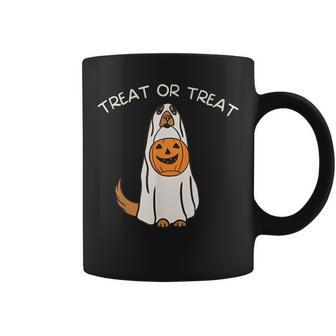 Golden Retriever Ghost Halloween Trick Or Treat Dog Lovers Coffee Mug - Thegiftio UK