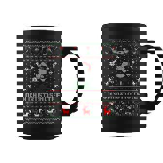 Golf Christmas Golfer Oh Christmas Ugly Sweater Coffee Mug | Mazezy