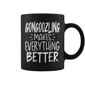Gongoozling Makes Everything Better Gongoozler Coffee Mug | Mazezy