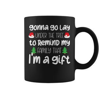 Gonna Go Lay Under The Tree Christmas X-Mas Pajama Coffee Mug - Thegiftio UK