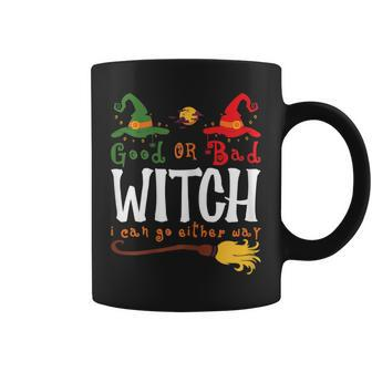 Good Witch Bad Witch I Can Go Either Way Halloween Costume Coffee Mug - Thegiftio UK