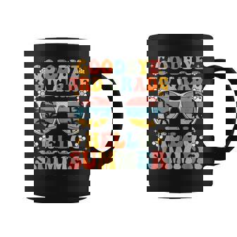 Goodbye 3Rd Grade Hello Summer Groovy Last Day Of School Coffee Mug | Mazezy